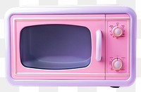 PNG Microwave microwave purple oven.