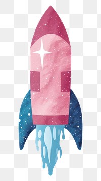 PNG Rocket icon rocket pink spacecraft.