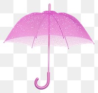 PNG Umbrella icon umbrella shape pink.
