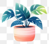 PNG Plant pot leaf houseplant flowerpot.