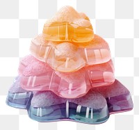 PNG jelly glitter mountain confectionery dessert food.