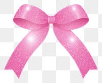 PNG Pink color ribbon icon shape white background celebration