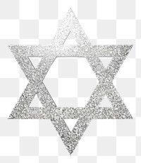 PNG Silver color hexagram icon jewelry symbol shape.