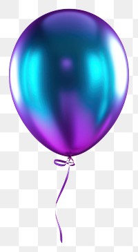 PNG Balloon purple light night.