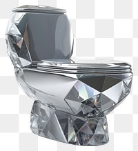 PNG Toilet gemstone jewelry diamond.