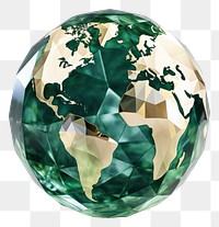 PNG Earth globe gemstone jewelry sphere