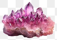 PNG Environment gemstone crystal amethyst.