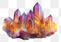 PNG Festival gemstone crystal amethyst.