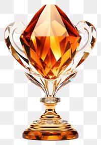 PNG Gold trophy cup gemstone jewelry crystal.