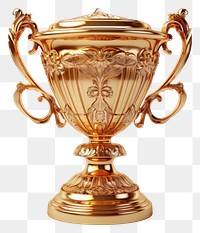 PNG Gold trophy cup achievement refreshment accessories.