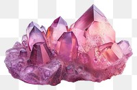 PNG Product gemstone crystal amethyst.