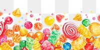 PNG Many candy confectionery backgrounds lollipop.
