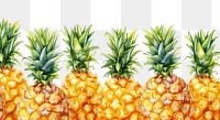 PNG Many pineapple backgrounds fruit plant.