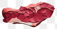 PNG Steak paper art origami.