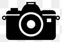 PNG Camera icon black photographing electronics.