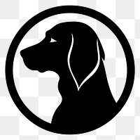 PNG Pet logo icon animal mammal black.