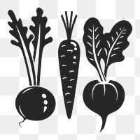 PNG Vegetables logo icon black food ingredient.