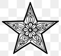 PNG Divider doodle flag star white line creativity.