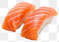 PNG Seafood salmon sushi rice.