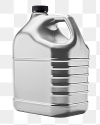 Gray  motor oil canister png, transparent background