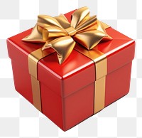 Png Red gift box with ribbon