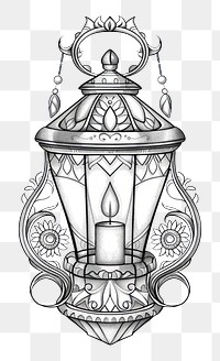 PNG  Lantern chandelier candle lamp.