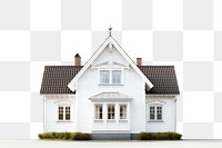 PNG Scandinavian house architecture building cottage.