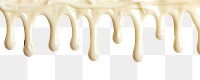 PNG Dripping white chocolate dessert icing food.