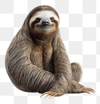 PNG Sloth wildlife animal mammal.