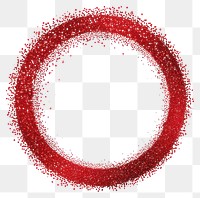 PNG Frame glitter circular backgrounds shape red.