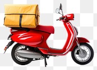 PNG Food delivery transportation accessories motorcycle