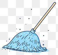 PNG Doodle illustration broom appliance device electrical device.