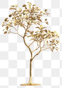 PNG Tropical tree plant white background furniture