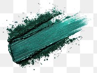 PNG  Dark green brush strokes powder