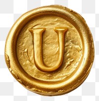 PNG Letter U gold accessories accessory.