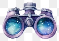PNG Binoculars galaxy white background surveillance.