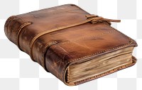 PNG Leatherbound hardcover book publication wallet diary.