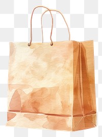 PNG Shopping bag handbag paper white background.