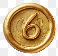 PNG Letter number 6 accessories accessory wax seal.