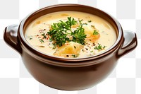 PNG Cheesy potato soup cookware beverage coffee