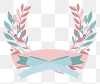 PNG Ribbon graphics pattern blossom.