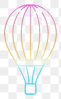 PNG Hot air balloon astronomy lighting outdoors.