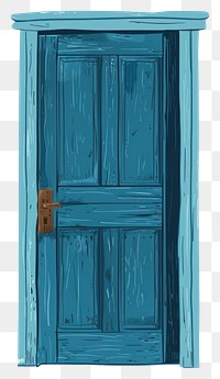 PNG Flat illustration close door white background architecture protection.