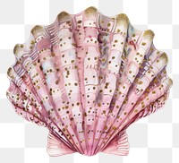 PNG A pink shell invertebrate seashell clothing
