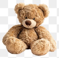 PNG Sad teddy bear toy.
