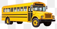 PNG School bus vehicle wheel 