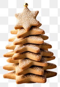 PNG Cookies chrismas tree shape confectionery gingerbread cracker.