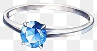 PNG Diamond ring gemstone jewelry. 