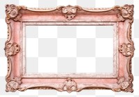 PNG Vintage frame pink marble backgrounds white background architecture