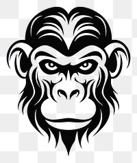 PNG Monkey animal mammal logo.